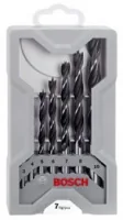 Bosch Professional Holzbohrer-Set 3 - 10 mm, 7-teilig - Set: Ja - Für Material: Holz - Bohrerschaft: Zylinderschaft - Bohrertyp: Holzbohrer-Set - Bohrlochdurchmesser: 3-10 mm