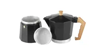 Outwell Espressokanne Brew XL Schwarz - Material: Aluminium - Silikon - Kompatible Kochfelder: Gas - Detailfarbe: Schwarz - Betriebsart: Gasbrenner - Anzahl Tassen: 9 ×