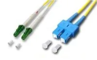 Lightwin LWL-Patchkabel Singlemode LC/APC – SC, OS2, Duplex, 1 m - Anschluss LWL 1: LC/APC - Anschluss LWL 2: SC - Faserqualität: OS2 - Glasfaser Ausführung: Duplex - Kabellänge: 1 m