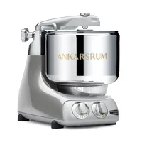 Ankarsrum Küchenmaschine AKM6230JS Jubilee Silver - Funktionen: Kneten - Rühren - Schlagen - Detailfarbe: Silber - Gerätetyp: Küchenmaschine - Leistungsaufnahme Betrieb: 1500 W - Timerfunktion: Ja - Display vorhanden: Nein