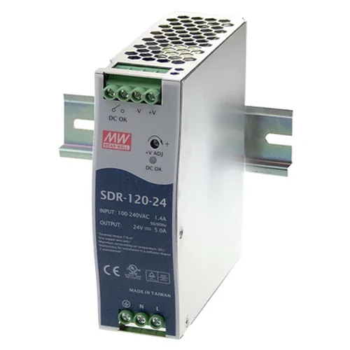 Switching Power Supply SDR-120-24 Mean Well