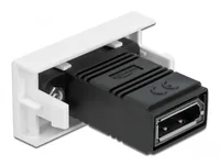 DeLOCK Easy 45 DisplayPort Module straight 22.5 x 45 mm