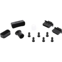 InLine 59941H protezione antipolvere Copertura antipolvere per PC/Server Nero
