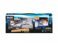 Revell Control Helikopter Interceptor, Anti-Crash RTR - Altersempfehlung ab: 8 Jahren - Detailfarbe: Mehrfarbig - Benötigt zur Fertigstellung: Batterien für Sender - USB Netzteil - Kapazität Wattstunden: 1.11 Wh - Modelltyp: Helikopter