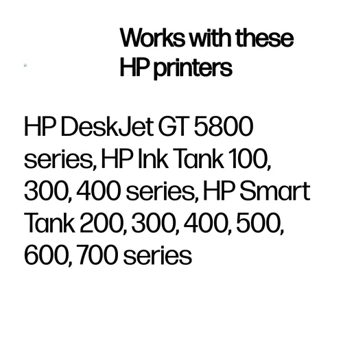 HP GT52 Yellow Original Bottled Ink Cartridge for DeskJet GT SeriesPrinters