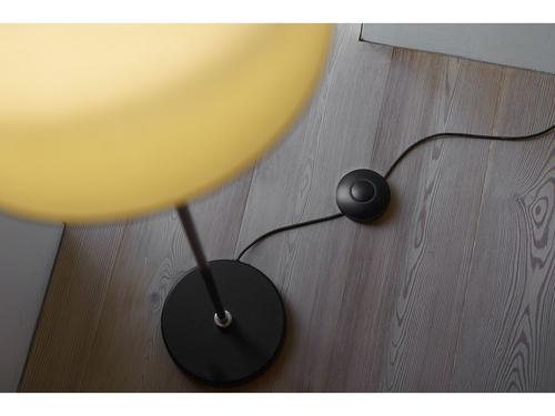 Max Hauri Universal-Fussdimmer Phasenabschnitt 100W, Schwarz - Dimmbare Produkte: Glühlampen - Halogenlampen - Dimmbare LED-Lampen - Dimm-Art: Phasenabschnitt - Schutzklasse: II - Montage: Kabel-Zwischenmontge - Serie: Kabelgerät - E-Nr.: 0