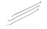 VR-Technics Kabelbinder Schwarz 200 mm x 2.5 mm - Produkttyp: Kabelbinder - Ausstattung Kabelmanagement: Keine - Detailfarbe: Schwarz - Breite: 2.5 mm - Länge: 200 mm - Material: Nylon