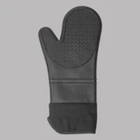 Moha Küchenhandschuh Oven & BBQ  Schwarz - Grösse: Einheitsgrösse - Detailfarbe: Schwarz - Material: Silikon - Anwendungsbereich: Grill - Küche