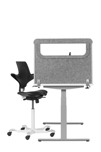 BakkerElkhuizen BE Safety Screen side Acrylic Light grey