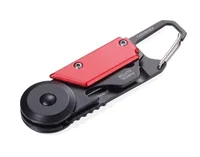 Troika Taschenmesser Mini Egon 5 Funktionen Rot/Schwarz - Typ: Multitool - Schalenmaterial: Aluminium - Funktionen: Flaschenöffner - Einhandklinge: Nein - Verriegelung: Feststellklinge - Anzahl Funktionen: 1-10