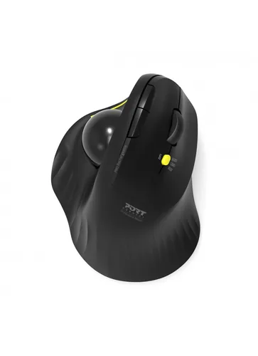 Port MOUSE ERGONOMIC RECHARGEABLE BLUETOOTH TRACK BALLED