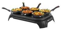 Tefal WokParty Duo PY5828 Black, Stainless steel 1000 W