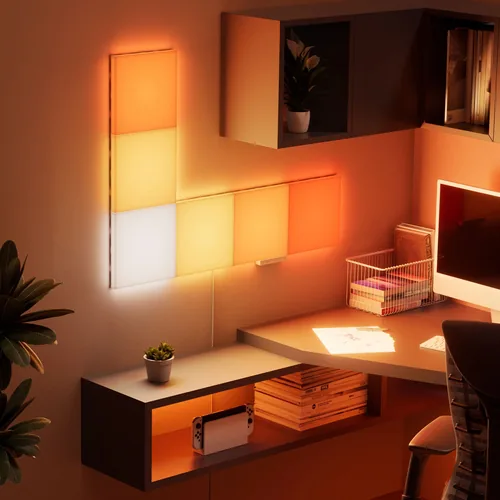 Nanoleaf N8100K02-6BS LED panel light Square