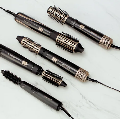 Remington Warmluftbürste Blow Dry and Style AS7100 - Typ: Warmluftbürste - Diffusor: Nein - Klappbarer Griff: Nein - Spannungsanpassung: Nein - Detailfarbe: Schwarz - Ionentechnologie: Nein