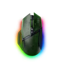 Razer Gaming-Maus Basilisk V3 Pro 35K – Phantom Green Edition - Maus Features: Griffige Seitenflächen - Hyperschnelles Scrollen - Umschaltbare DPI-Auflösung - RGB-Beleuchtung - Beleuchtung - Programmierbare Tasten - Ein-/Ausschalter - Scrollrad - Bedienun