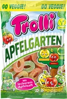 Trolli Gummibonbons Big Apple 175 g - Produkttyp: Gummibonbons - Nährwertangabe pro: 100 g - Energiegehalt (in kj): 1472 KJ - Energiegehalt (in kcal): 346 Kcal - Fett: 0 g - Gesättigte Fettsäuren: 0 g
