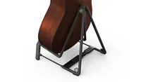 K&M A-Gitarren-Ständer 17580«Heli 2 Schwarz - Material: Metall - Kunststoff - Höhenverstellbar: Nein