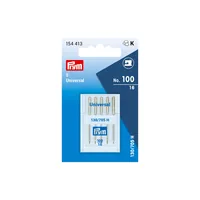 Prym Nähmaschinennadel Standard Nr. 100, 5 Stück - Verpackungseinheit: 5 Stück - Detailfarbe: Silber - Produkttyp: Nähmaschinennadel