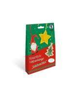 URSUS Bastelset Kreuzstich-Holzanhänger Weihnachten, 3 Stück - Detailfarbe: Mehrfarbig - Produkttyp: Bastelsets - Weihnachtsschmuck