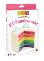 ScrapCooking Lebensmittelfarben-Set Regenbogen Cake 4 Stück - Nachhaltigkeit: Nicht angegeben - Packungsgrösse: 40 g - Detailfarbe: Blau - Gold - Grün - Rot - Fairtrade: Nein - Eigenschaft: Pulver