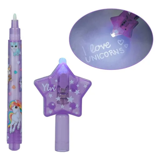 Depesche Magischer Stift Ylvi - Strichstärke: Keine Angabe - Set: Nein - Verpackungseinheit: 1 Stück - Eigenschaft-Stift: Keine - Anwender: Kinder - Fasermaler & Fineliner Art: Filzstift
