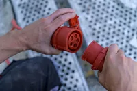 Professional CEE Starkstrom-Verlängerungskabel, 400V-Drehstromstecker