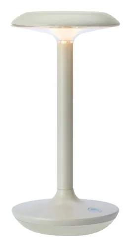 Markslöjd Akku-Tischleuchte Petit IP44 - Naturweiss - Dimmbar: dimmbar - Lichtfarbe: Warmweiss - Zusätzliche Ausstattung: Dimmer - Leuchtenfarbe: Weiss - Gesamtleistung: 2 W - Lampensockel: LED fest verbaut