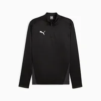 PUMA Zip Top teamGOAL Training 1/4 S, Schwarz - Detailfarbe: Schwarz - Zielgruppe: Unisex - Produkttyp: Trainingsjacke - Grösse: S - Ärmellänge: Langarm - Beinlänge: Keine Angabe