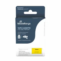 MediaRange Schriftbandka. Brother TZ-651TZe-651 24mm 8m sw