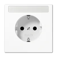 Jung LS1520NAWW SCHUKO Steckd.m.Schriftf.