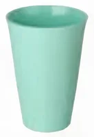 Koziol Trinkbecher Nora L 450 ml, 1 Stück, Grün - Glas Typ: Trinkbecher - Material: Biozirkulärer Kunststoff - Detailfarbe: Grün - Höhe: 12.9 cm - Volumen: 450 ml