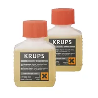 Krups Reinigungsflüssigkeit XS9000 Kaffeemaschine Duo 2 x 100 ml - Packungsgrösse: 100 ml - Eigenschaft: Flüssig - Einsatzgebiet: Kaffeemaschinen - Natürlich Leben: Keine Besonderheiten