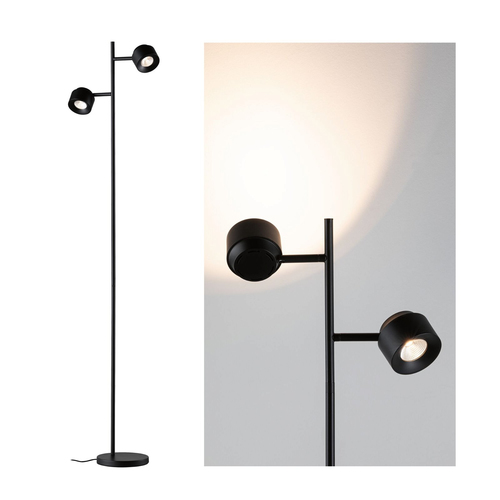 Paulmann Stehleuchte LED Puric Pane 3-Step-Dim - Betriebsart: Netzbetrieb - Lampensockel: LED fest verbaut - Farbtemperatur Kelvin: 2700 K - Gesamtleistung: 6 W - Dimmbar: dimmbar - Lichtfarbe: Warmweiss