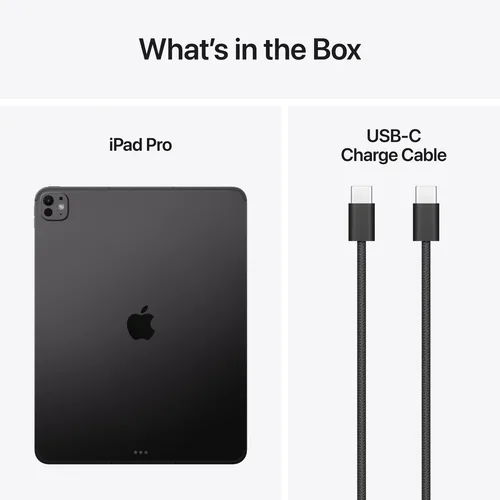 Apple iPad Pro 5G Apple M LTE-TDD & LTE-FDD 1 TB 33 cm (13") 16 GB Wi-Fi 7 (802.11be) iPadOS 26 Nero
