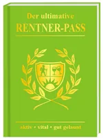 Trendcompany Rentner Pass 10.5 x 14.5 cm, 40 Seiten - Sprache: Deutsch - Thema: Comic - Anlass: Ruhestand - Empfänger Geschenke: Für Frauen - Für Männer - Produkttyp Geschenke: Buch
