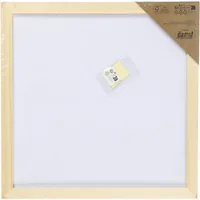 Creativ Company Keilrahmen 30 x 30 cm, Weiss, 1 Stück - Format: 30 x 30 cm - Material: Holz - Pappe