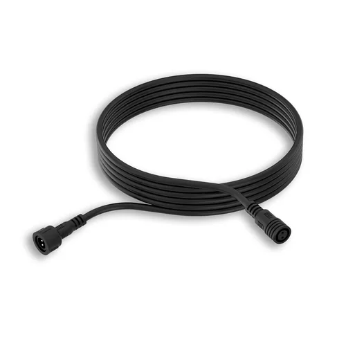 Philips Niedervolt Verlängerungskabel 5 Meter, IP65, schwarz - Zubehörtyp: Verlängerungskabel