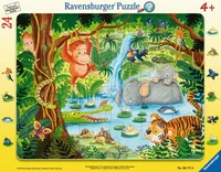 Ravensburger Puzzle Dschungelbewohner - Motiv: Landschaft / Natur - Altersempfehlung ab: 4 Jahren - Tiefe: 32.5 cm - Eigenschaften: Keine Eigenschaft - Zertifikate: Keine Zertifizierung - Breite: 24.5 cm