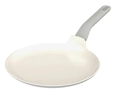 BergHOFF Crêpes-Pfanne Leo Balance Moonmist 26 cm - Material: Aluminium - Pfannentyp: Crêpes-Pfanne - Kompatible Kochfelder: Gas - Halogen - Induktion - Antihaftbeschichtung: Ja - Detailfarbe: Grau - Set: Nein