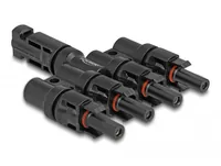 Delock DL4 Solar Konnektor 1x Stecker zu 4x Buchse, IP67 - Zubehörtyp: Steckverbinder