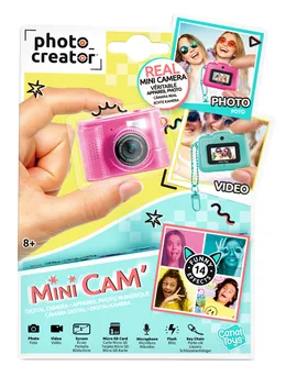 Canaltoys Mini Cam Digital Camera - Compact pink