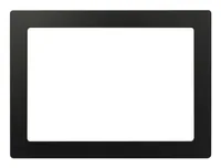 ALLNET Touch Display Tablet 10 Zoll zbh. Blende für Einbaurahmen schwarz schmal