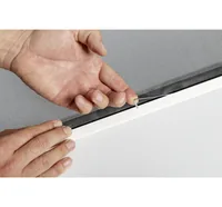 Windhager Teleskopfenster Stretch 80 x 90 cm, Weiss - Produkttyp: Fliegengitter Fenster - Breite: 61 cm - UV Schutz: Nein - Für Schädling: Fluginsekten - Länge: 4.4 cm