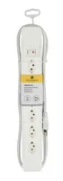 SCHOENENBERGER Steckdosenleiste 2m 85.805.6.2WS 6xT13 weiss
