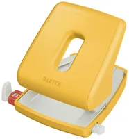 Leitz Locher Cosy Gelb - Anzahl Lochsegmente: 2 - Stanzkapazität: 30 Seiten - Detailfarbe: Gelb