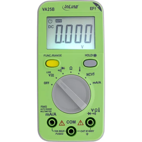 InLine 43117A multimeter Digital multimeter CAT III 600V