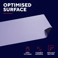 Trust Gaming-Mausmatte GXT 759P XXL Lila - Tiefe: 400 mm - Breite: 900 mm - Detailfarbe: Lila - Form: Eckig - Höhe: 3 mm - Handgelenkauflage: Nein