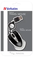 Verbatim USB Maus Go Mini Optical Travel schwarz retail