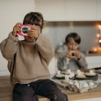 Kidywolf Foto- und Videokamera rosa