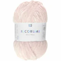 Rico Design Wolle Ricorumi Nilli Nilli Rosa - Packungsgrösse: 1 Stück - Länge: 65 m - Material: Polyester - Detailfarbe: Rosa - Waschbar bei: 30 °C - Nadelstärke: 3 mm